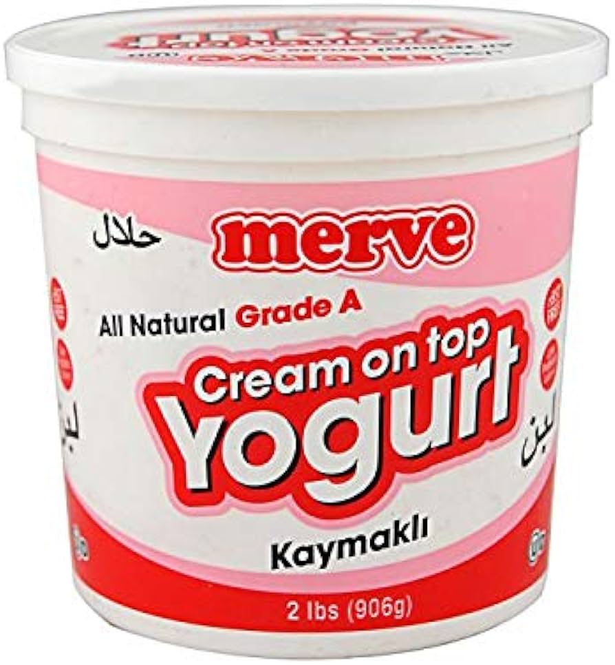 Merve Cream Top Yoghurt