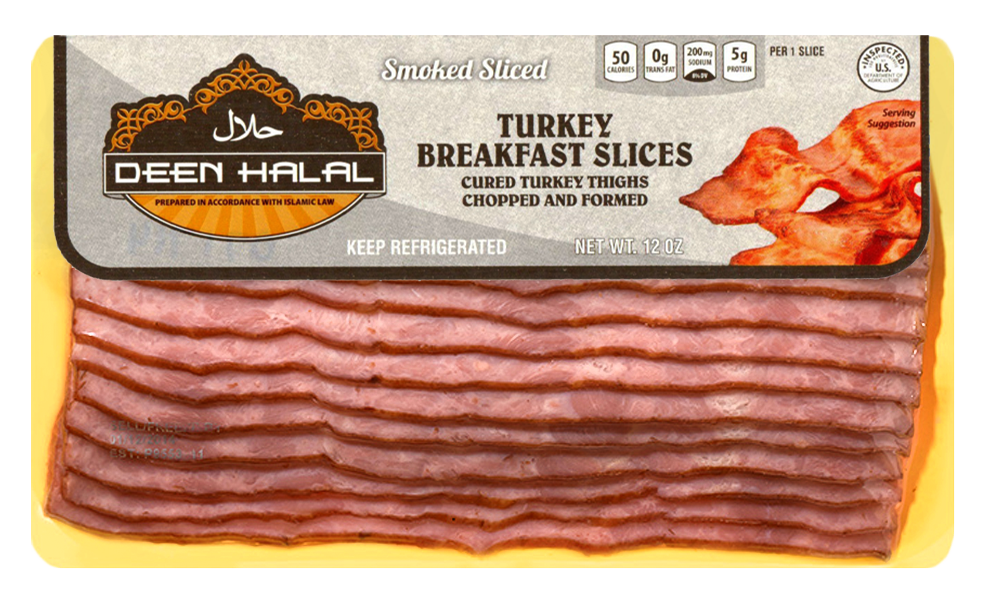 Deen Halal Turkey Slices