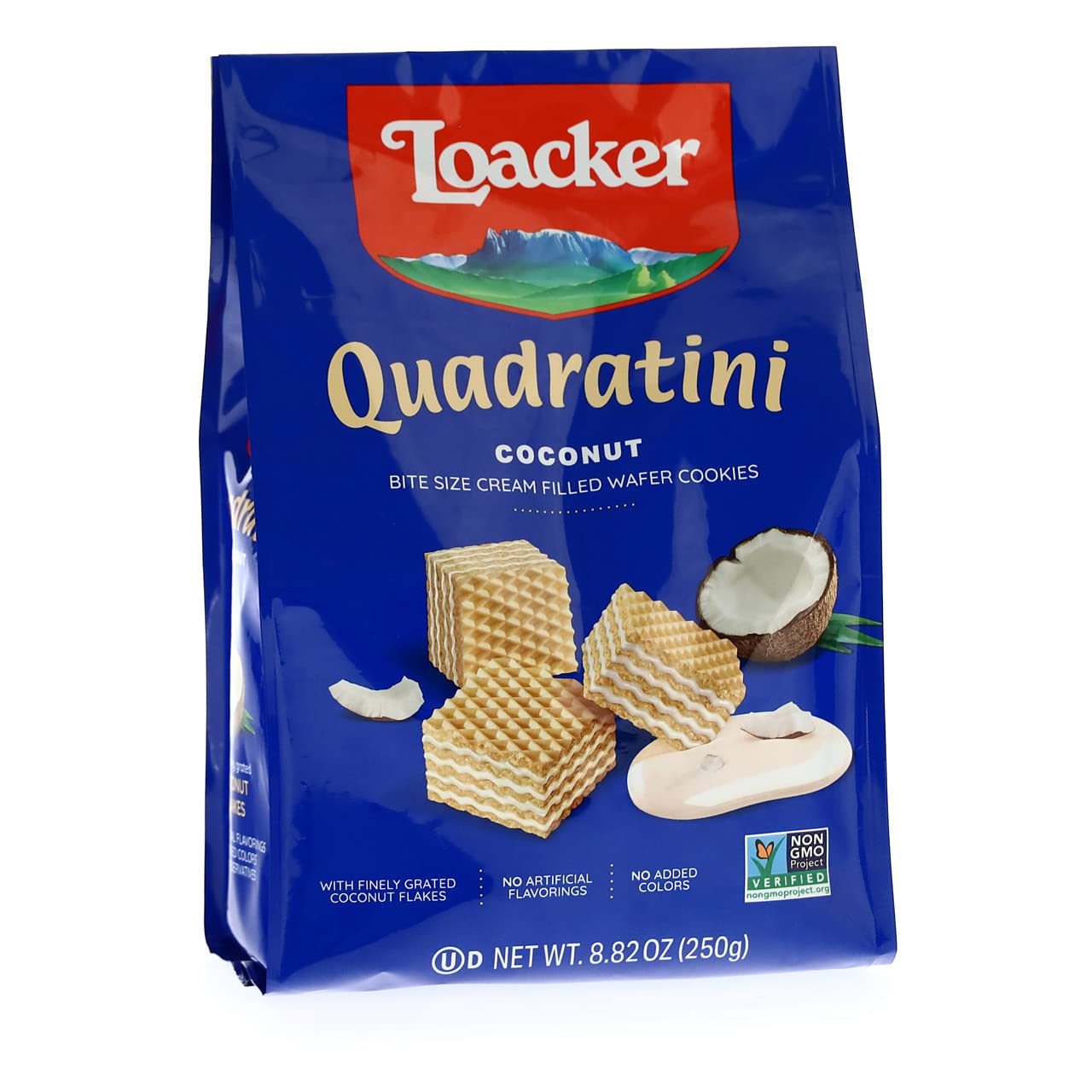 Loacker Quadratini Coconut 250g