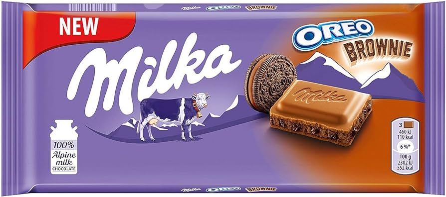 Milka Oreo Brownie