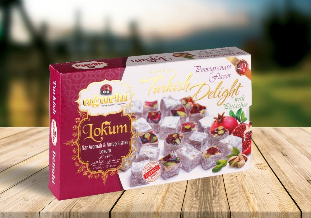 Ugurlu Turkish Delight Plain 350g