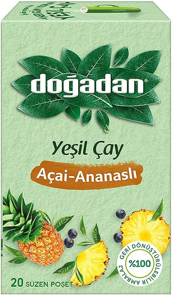 Dogadan Yesil Cay Ananas 20tb