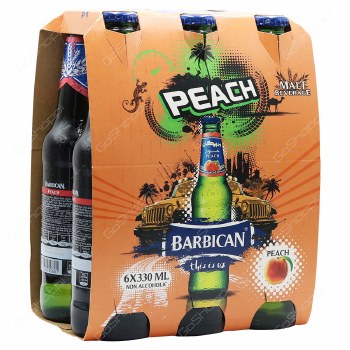 Barbican Peach 6pc