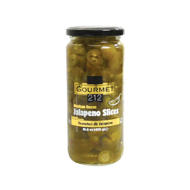 Gourmet 212 Jalepeno Slices 470g