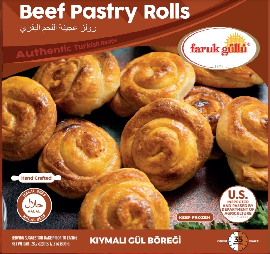 Faruk Gul Beef Rolls 800g