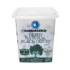 Marmarabirlik Natural Black Olives L 800g