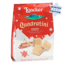 Loacker Quadratini Cinnamon Cannella