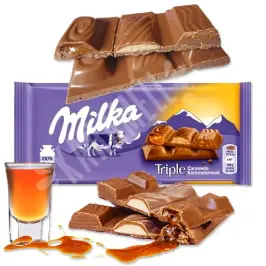 Milka Triple Caramelo